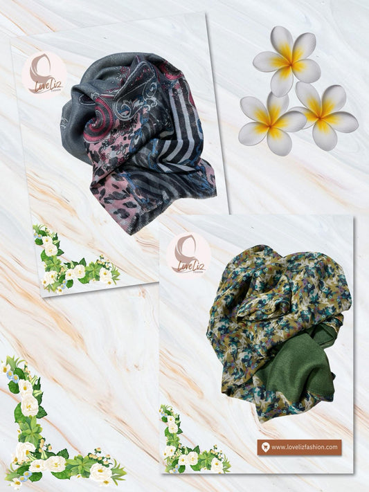 Cotton Viscose Wideshawl (SHWL- 1067) (#JPO)