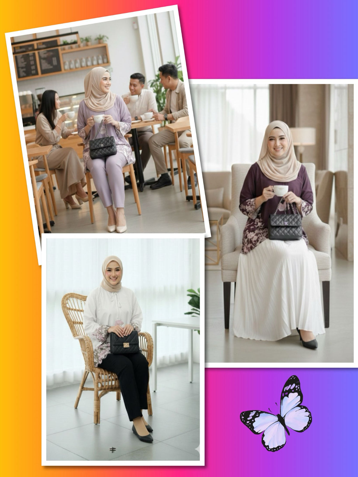 Top Modern Blouse (BLS_0126/001) (#T1340KNW)
