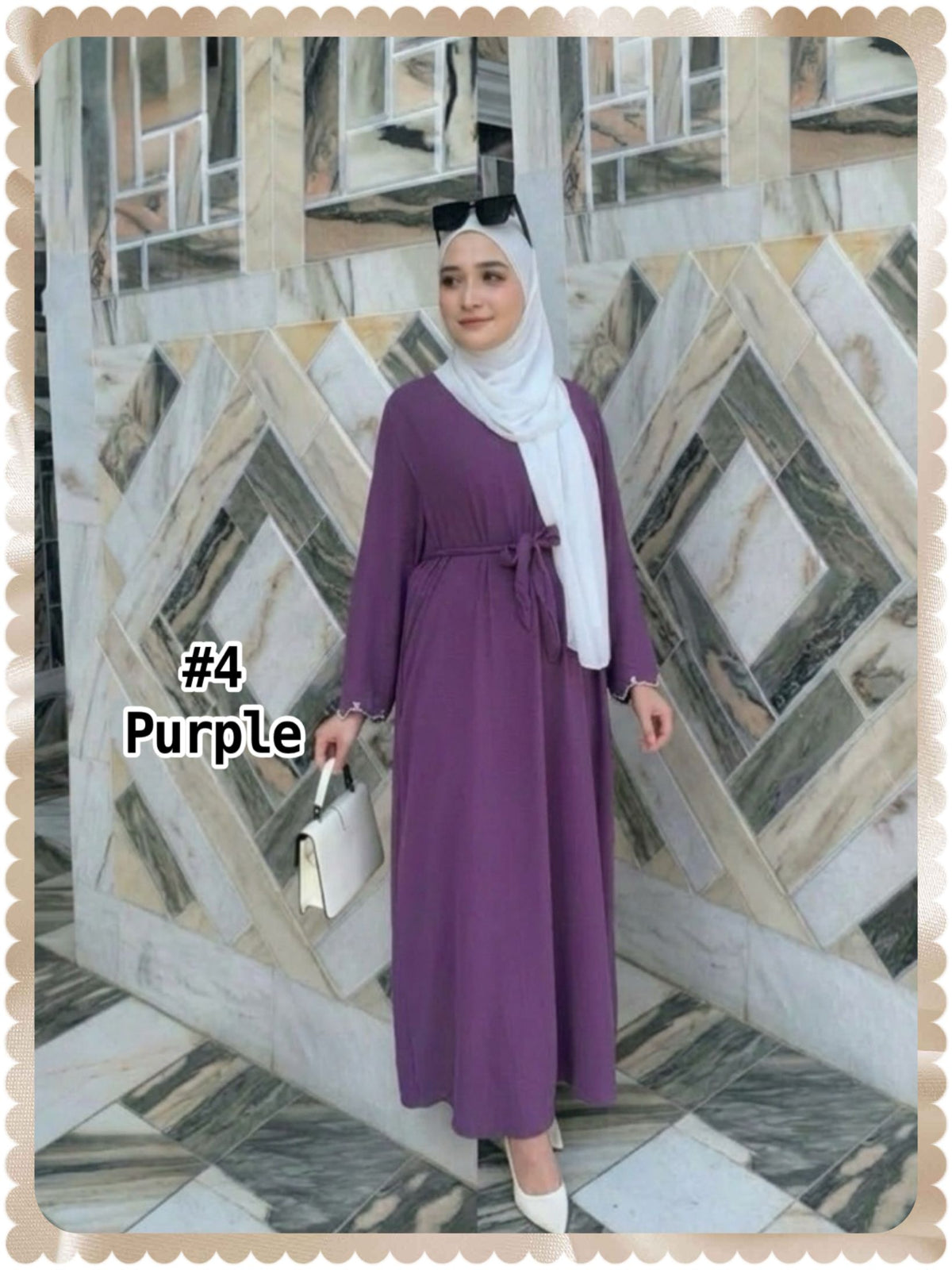 Long Dress Hand Embroidery (LDR_0326/010) (#P231KNG)