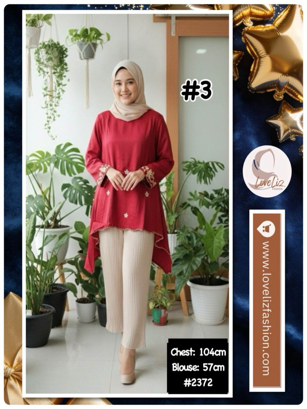 Top Modern Blouse (BLS_0126/002) (#T2243/2272/1256/1171KNW)