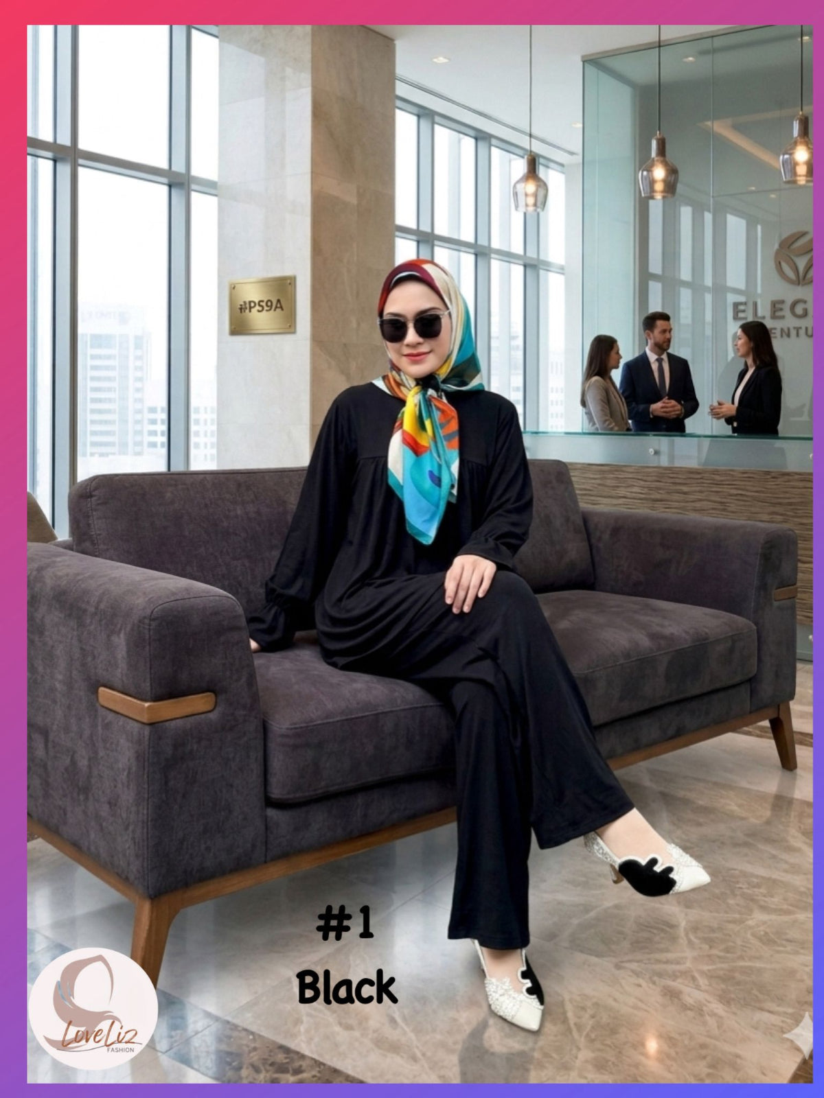 Chey Crepe Pants Suits (PANTS_0426/011) (#P59A)