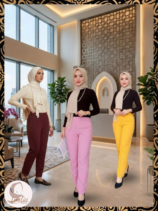 Assorted Colored Pants Suits (PANTS_0426/016) (#P120KNG)