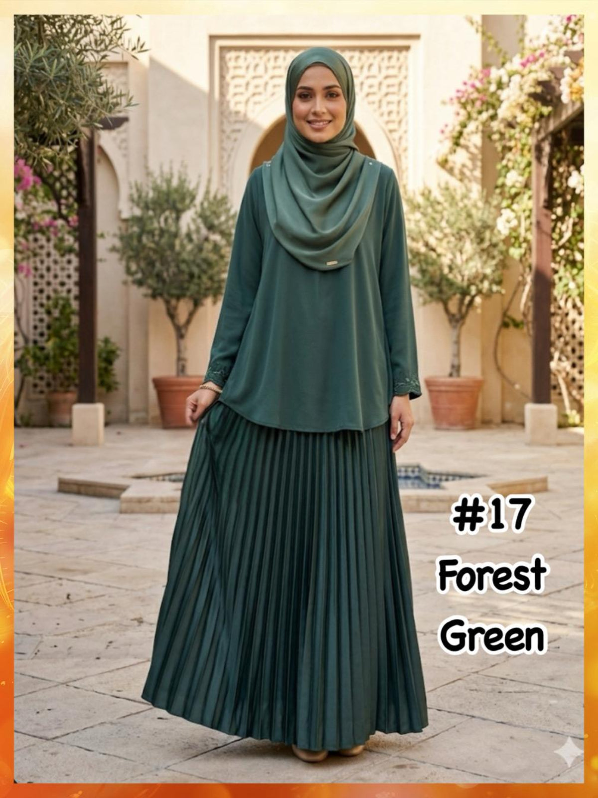 Pleated Skirts (SKT_0426/003) (#102KNG)