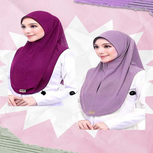 Instant Shawl with Soft Awning