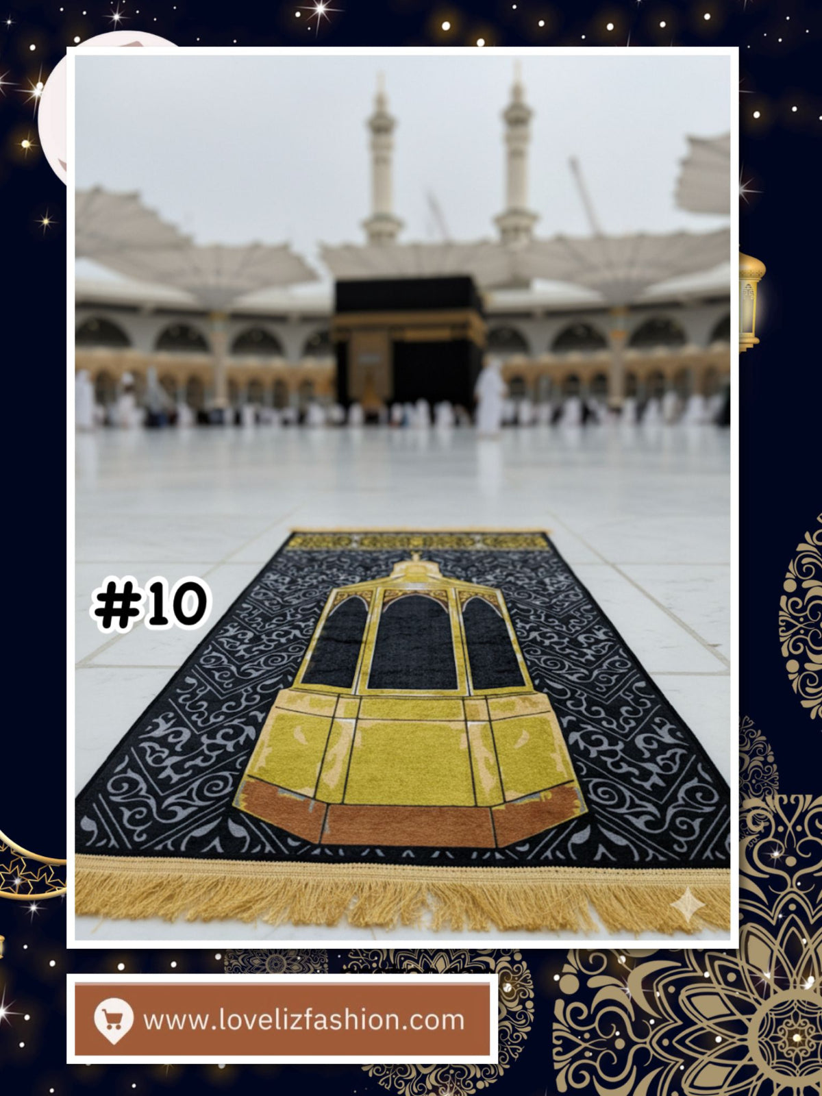 Turkish Sejadah Praying Mat (SJDH-1004) (#ZCS)
