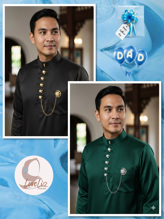 Men's Butang Baju Kurung (ASR_0126/005) (#KNWLL)