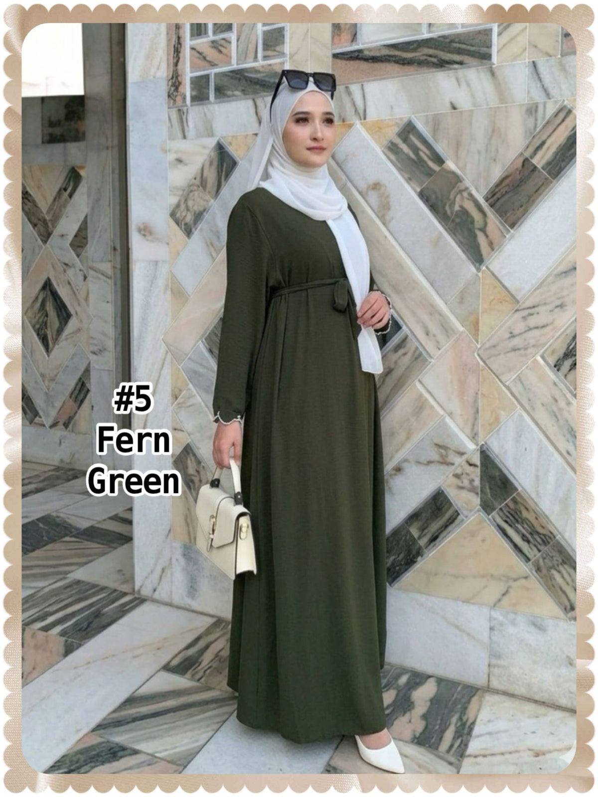 Long Dress Hand Embroidery (LDR_0326/010) (#P231KNG)