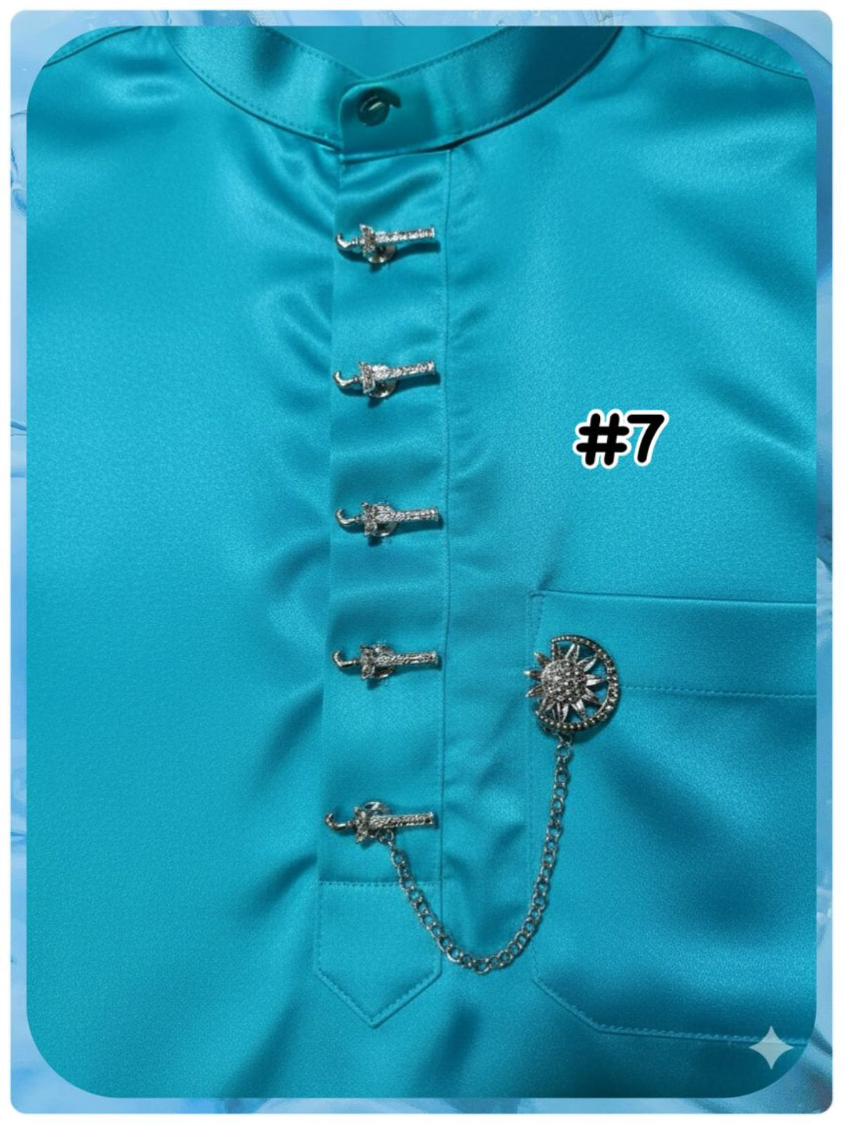 Men's Butang Baju Kurung (ASR_0126/005) (#KNWLL)