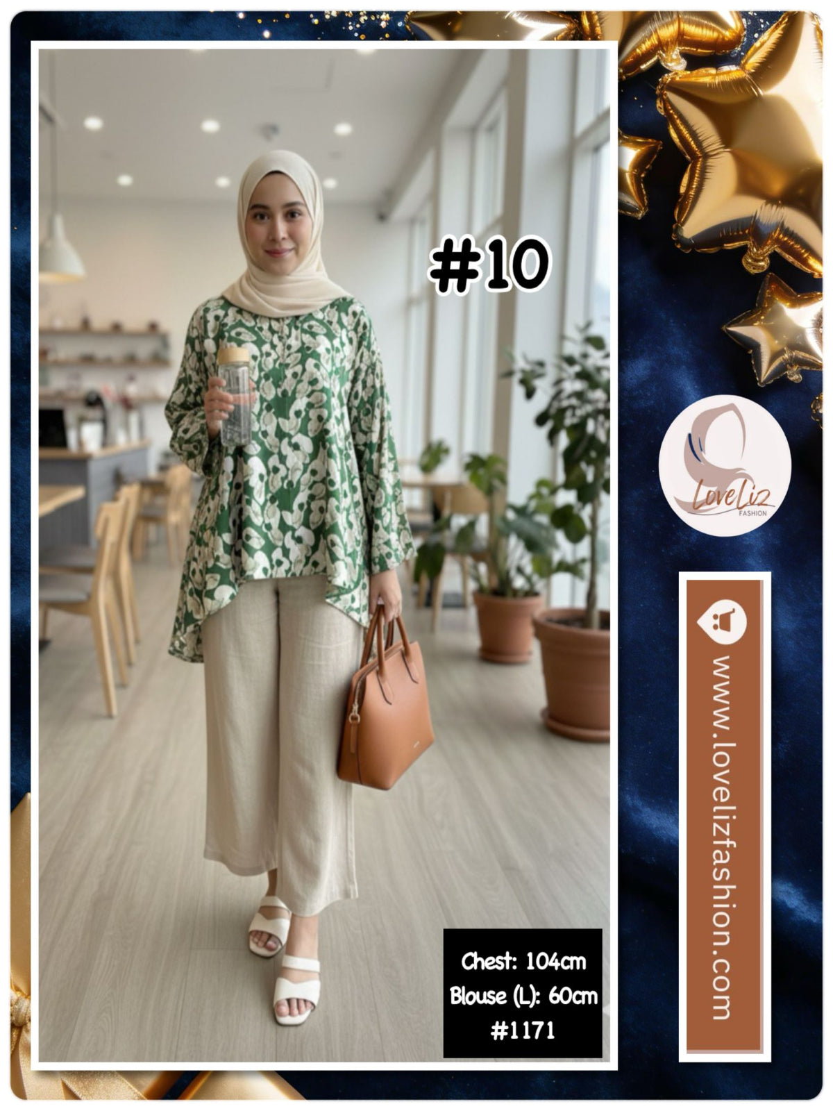 Top Modern Blouse (BLS_0126/002) (#T2243/2272/1256/1171KNW)
