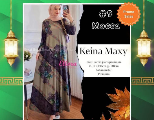 Keina Maxi model in Mocca 9 (#PE) - Your Go-To Maxi Dress