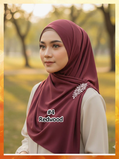 Bawal  Chiffon Shimmering (BWL_0226/029) (#ABS)