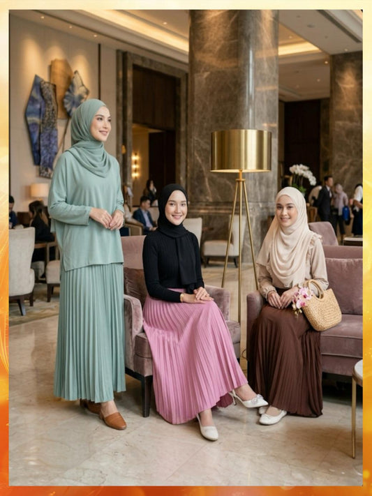 Pleated Skirts (SKT_0426/003) (#102KNG)