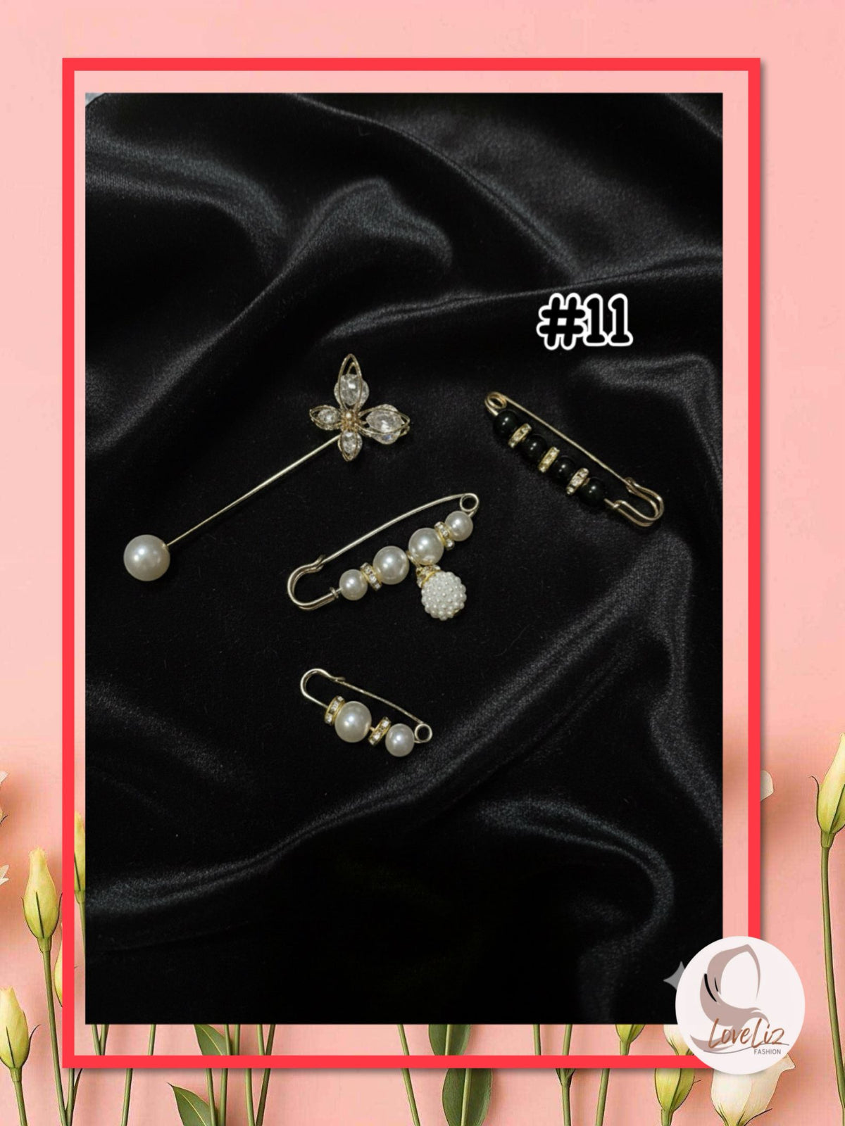 Hijab Accessories Bundle Set (ASR_0126/029)