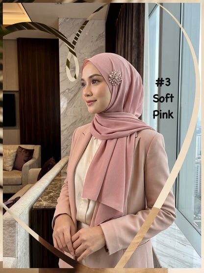 Shawl Chiffon Muna (SWL_1026/057) (#MM)