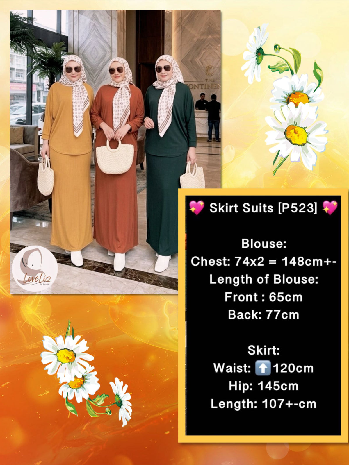 Skirt Suits (SKT_0426/004) (#P523H)