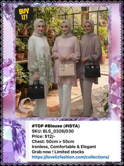 TOP Blouse (BLS_0326/030) (#IDTA)
