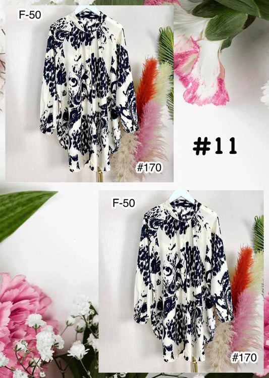 Top Printed Blouse (#J50KNG) series 11