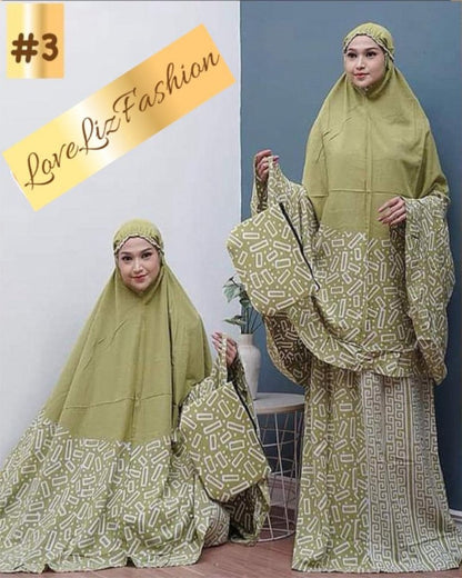 Telekung Lanjutan Mukena Batik Edition (TLKG-1007)