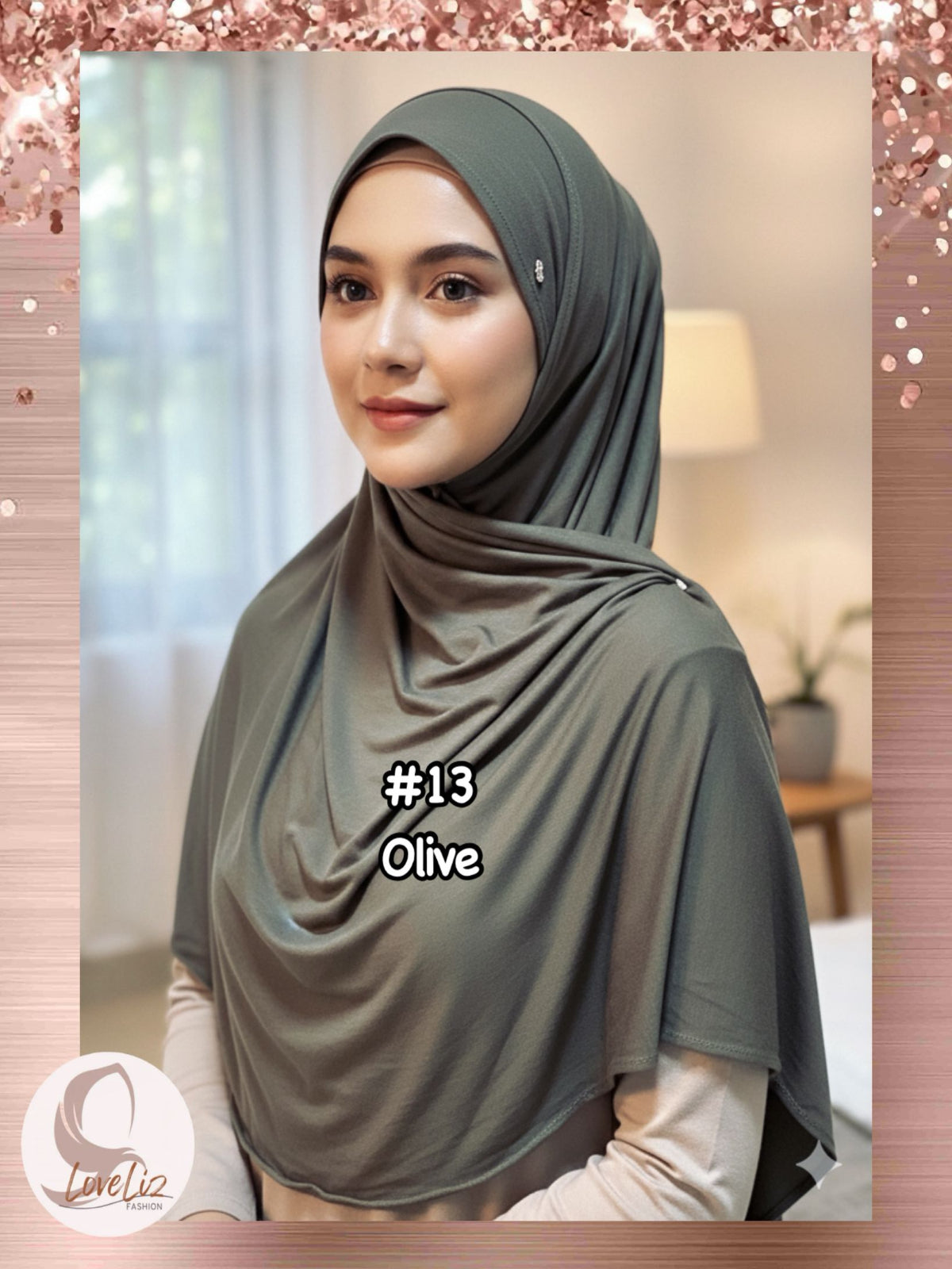 Instant Shawl Jersey Inner Neck (ISHL_0126/001) (#MM)