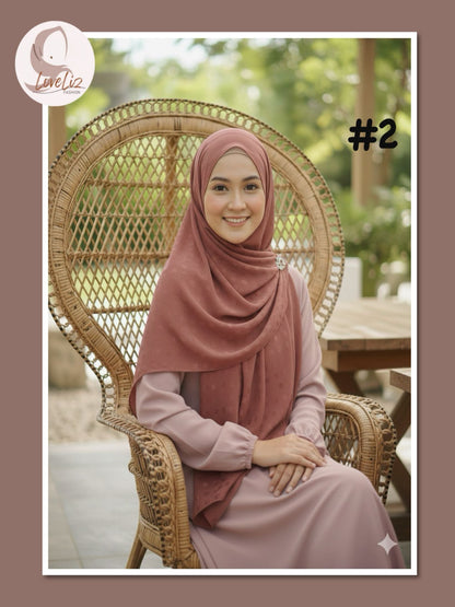 Shawl Plain Checked (SHWL- 1024)