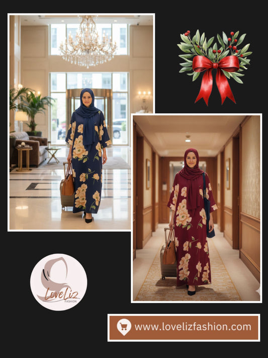 Long Printed Dress (LODR- 1007/2) (#FFKNG)
