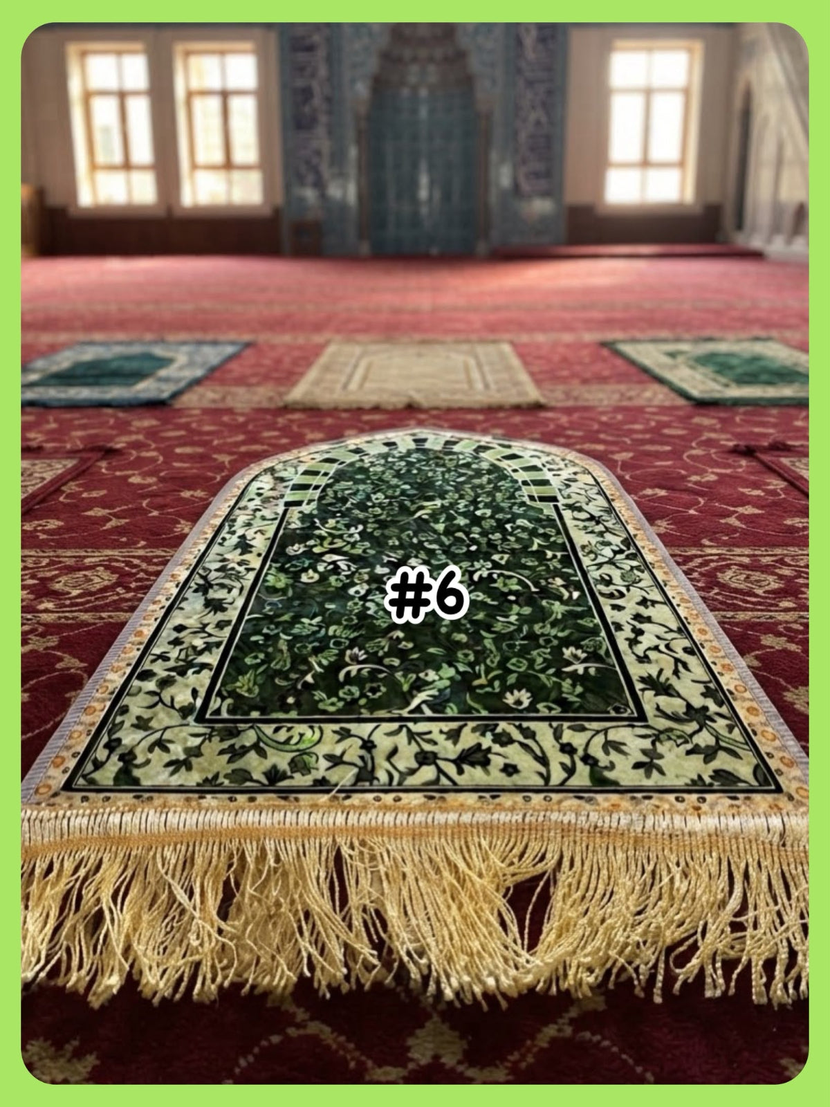 Mini Praying Mat (SJD_1026/001) (#KWC)