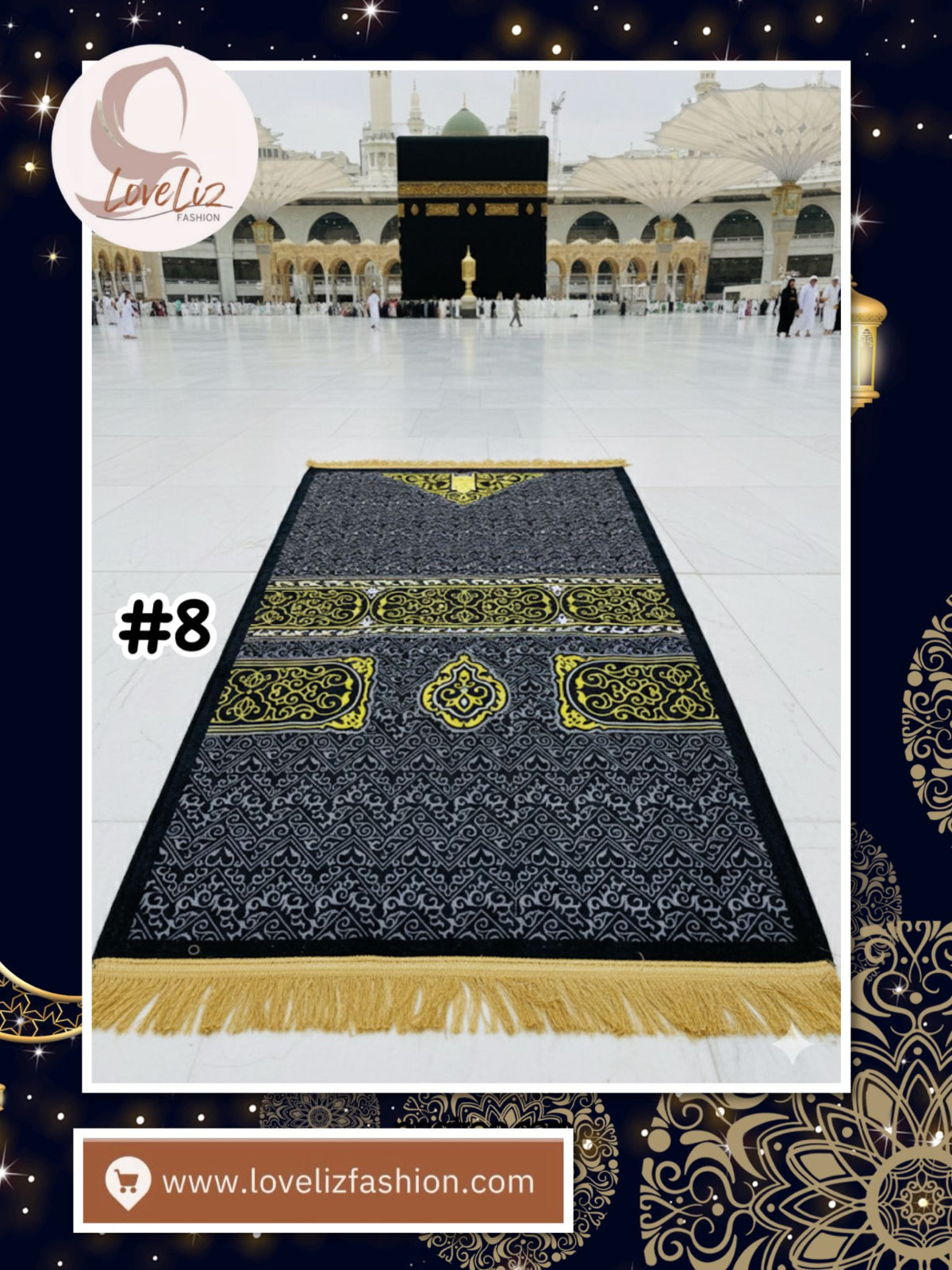 Turkish Sejadah Praying Mat (SJDH-1004) (#ZCS)