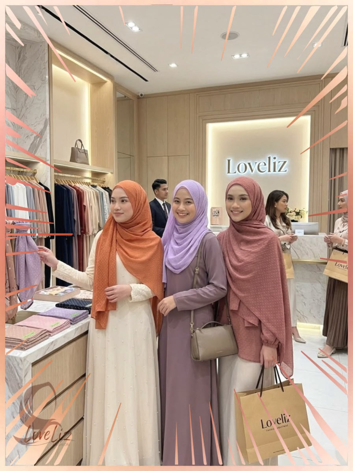 Shawl Crush Pleated Fiona (SHL_1026/038) (🔥 5 pcs for $35.00🔥)