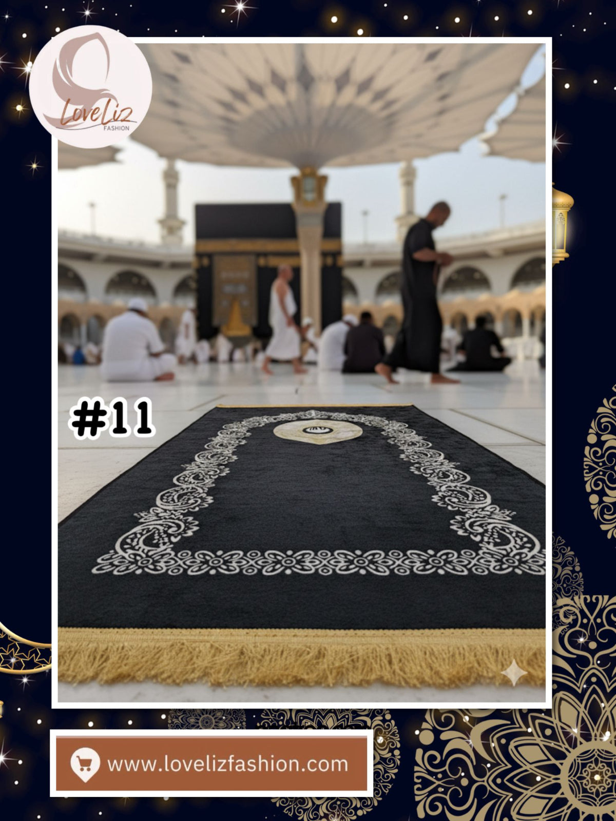 Turkish Sejadah Praying Mat (SJDH-1004) (#ZCS)