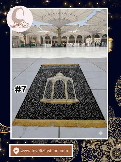 Turkish Sejadah Praying Mat (SJDH-1004) (#ZCS)