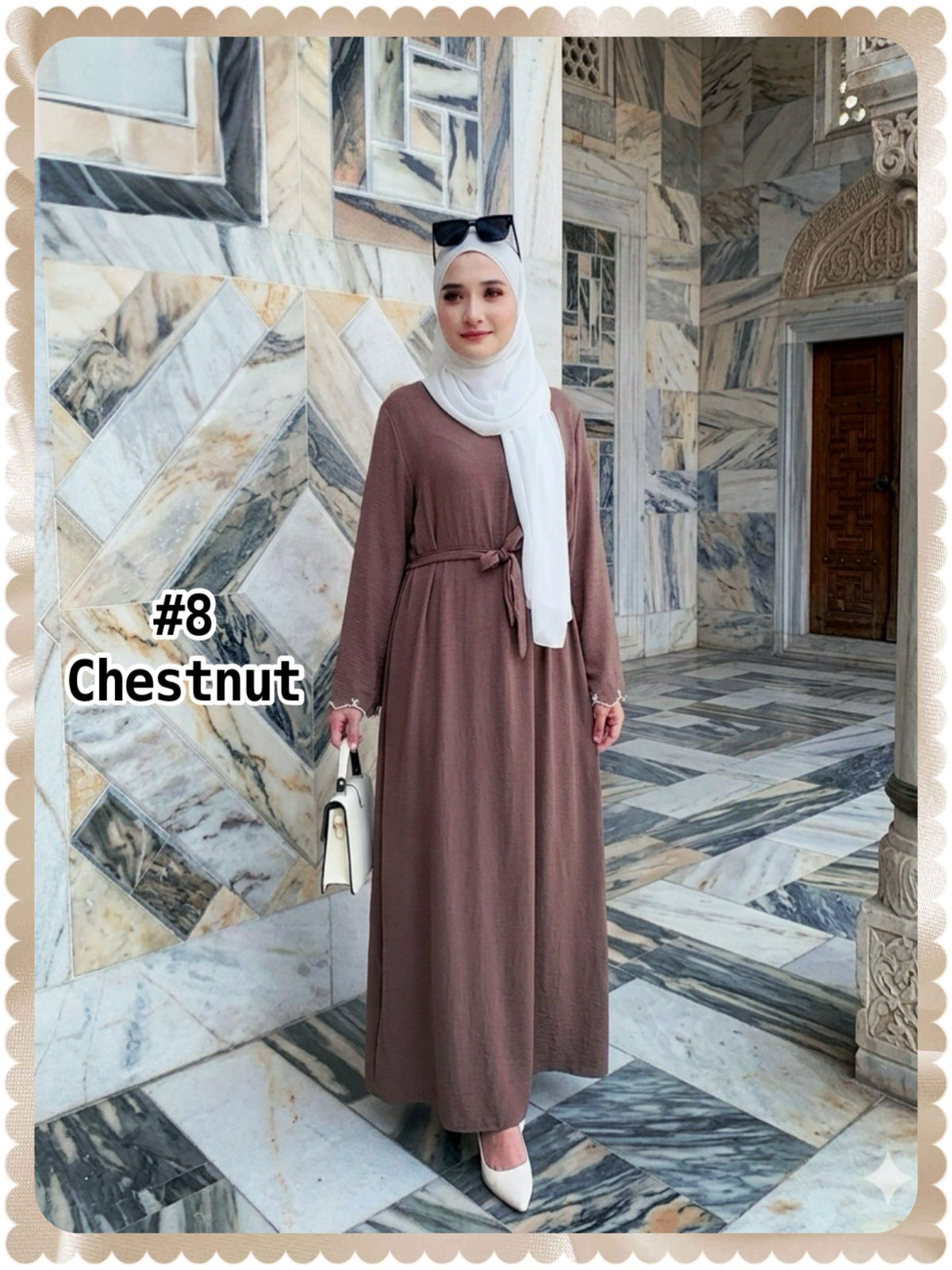Long Dress Hand Embroidery (LDR_0326/010) (#P231KNG)