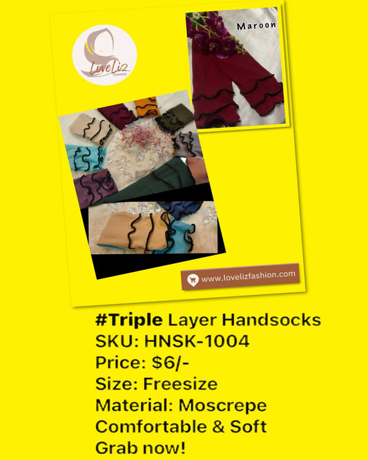 Triple Layer Handsocks (HNSK- 1004)