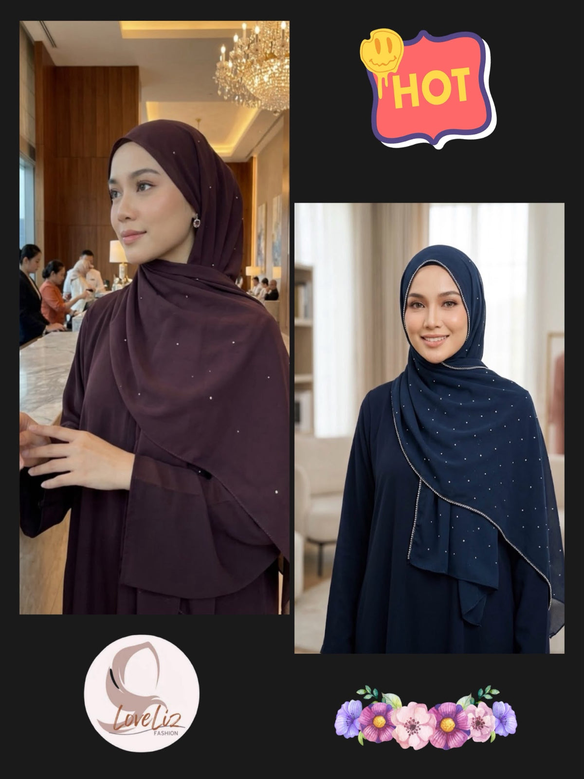 Assorted Shawl Collections (CSL_1026/002) (🔥3 pcs for $10/-🔥)