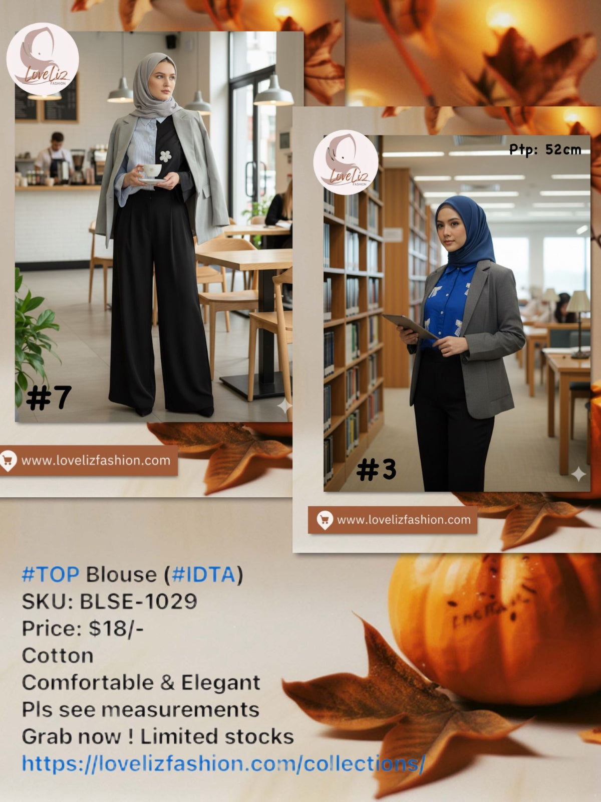 TOP Blouse (BLSE-1029) (#IDTA)
