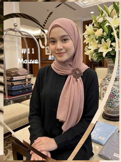 Shawl Chiffon Muna (SWL_1026/057) (#MM)