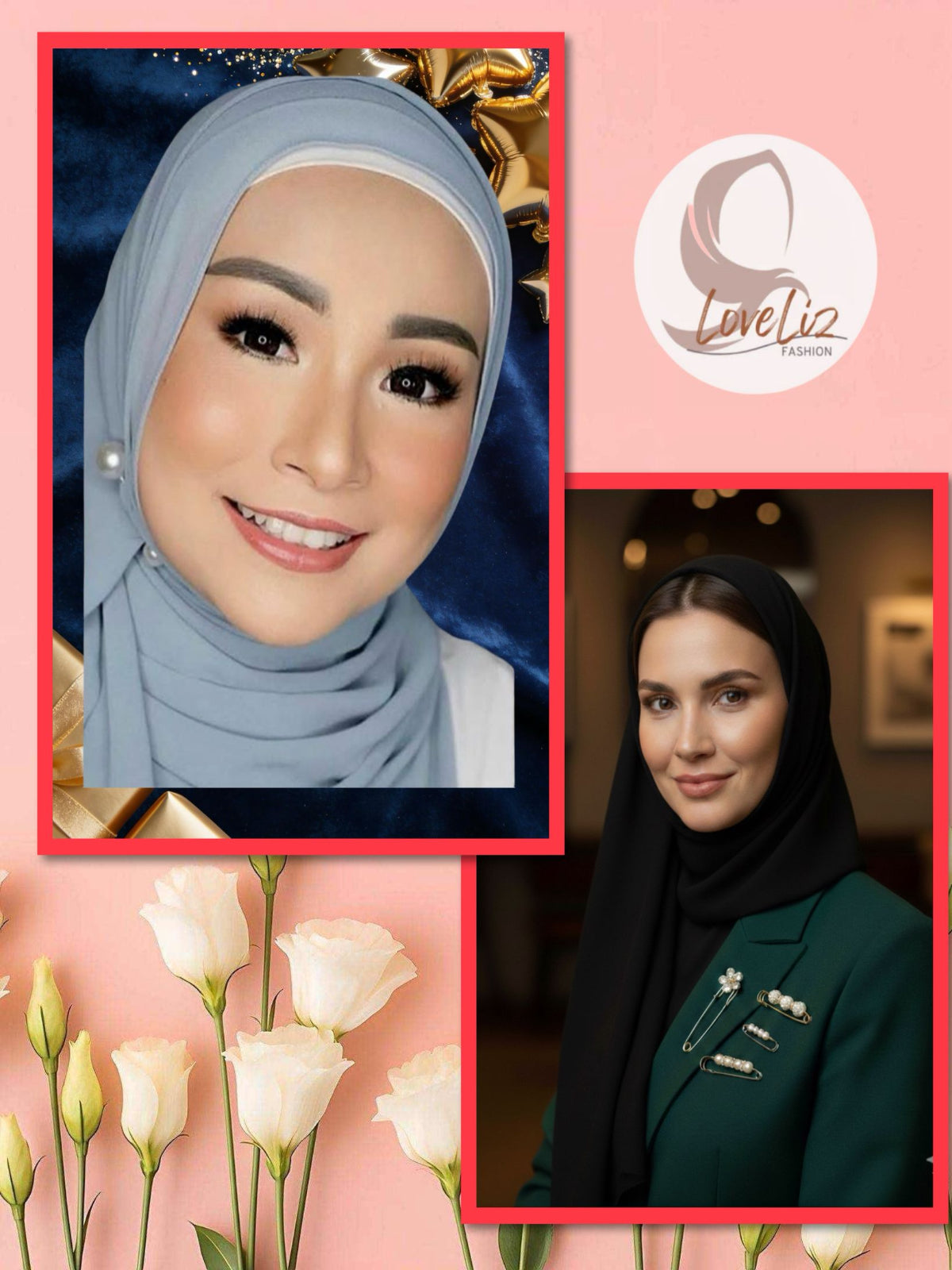 Hijab Accessories Bundle Set (ASR_0126/029)