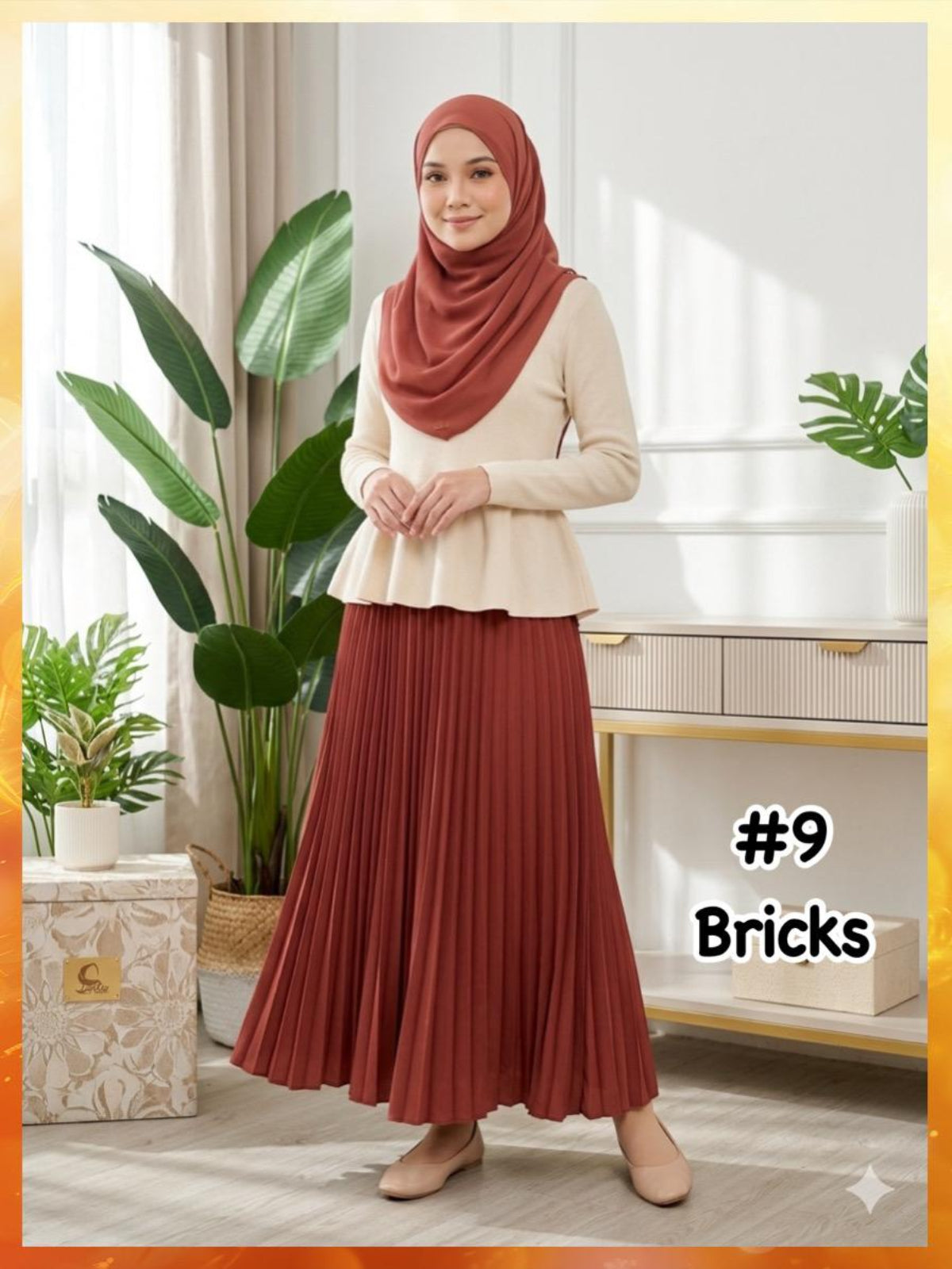 Pleated Skirts (SKT_0426/003) (#102KNG)