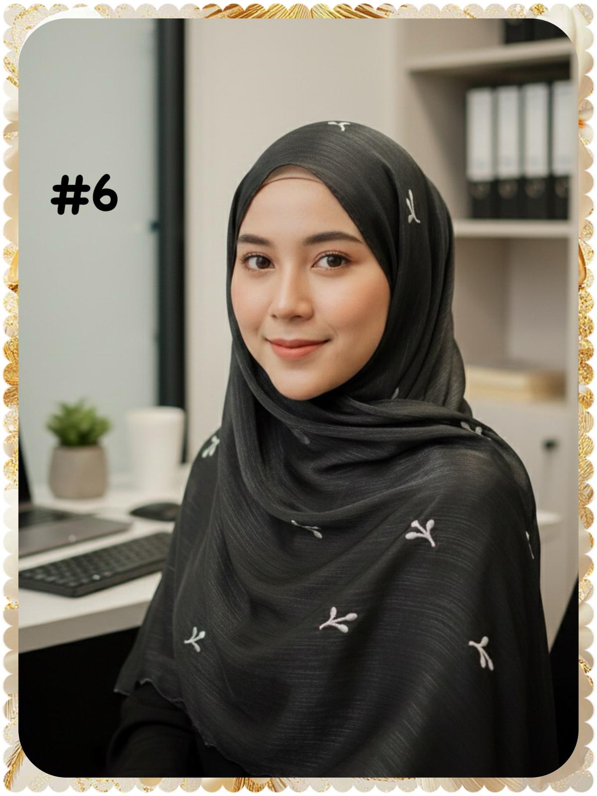 Exclusive Shawl Shimmering Ribbon🎀 (SHWL- 1067) (#ZSKN7)
