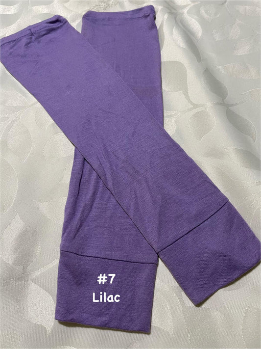 Lilac Rubberized Arm Handsocks 7