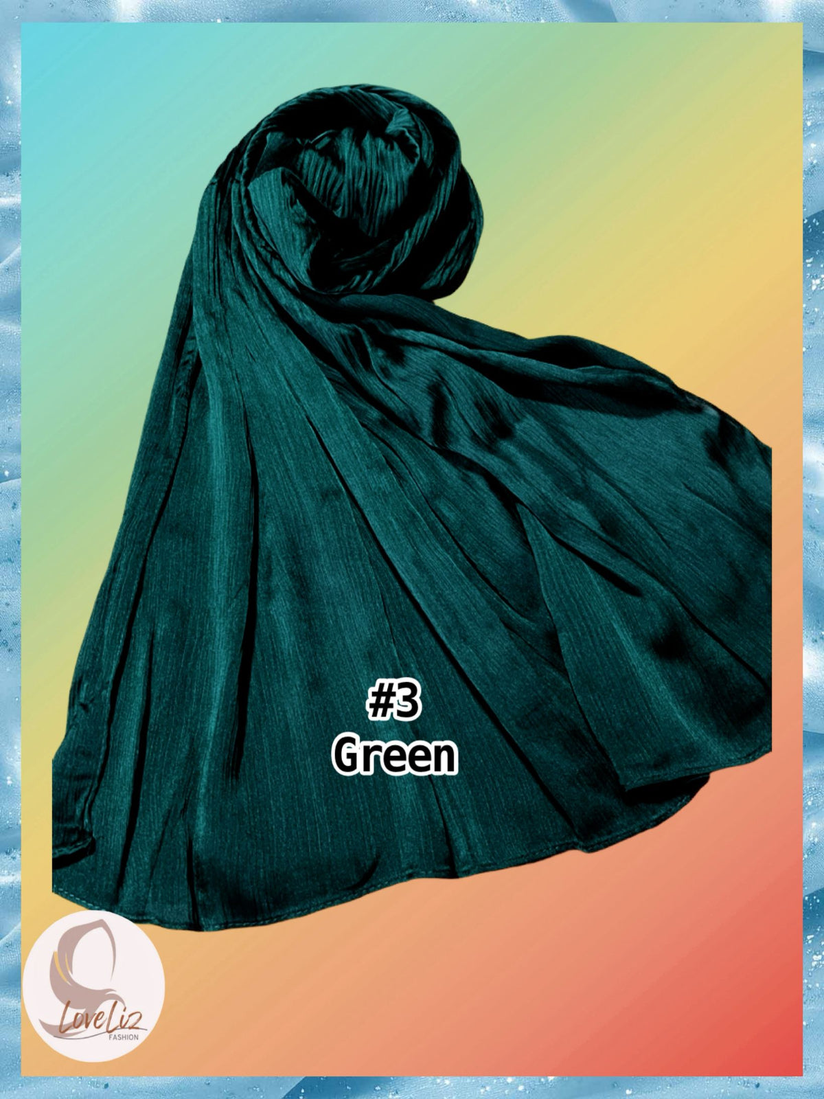 Shawl Muna Half Pleated (SHL_0326/042(A))
