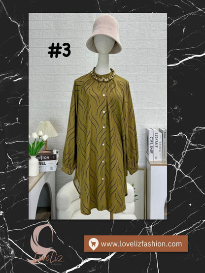 Top Printed Blouse (BLS_0626/025) (#J50KNG)