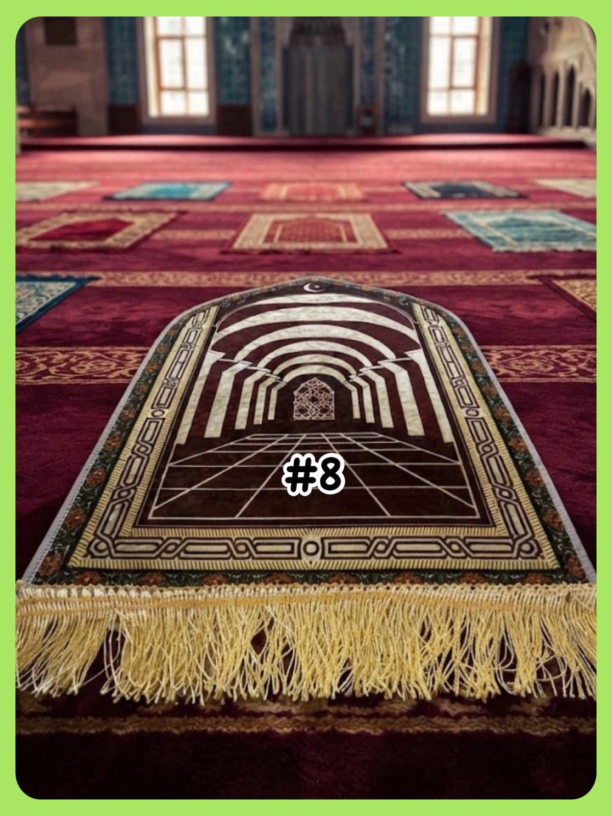 Mini Praying Mat (SJD_1026/001) (#KWC)