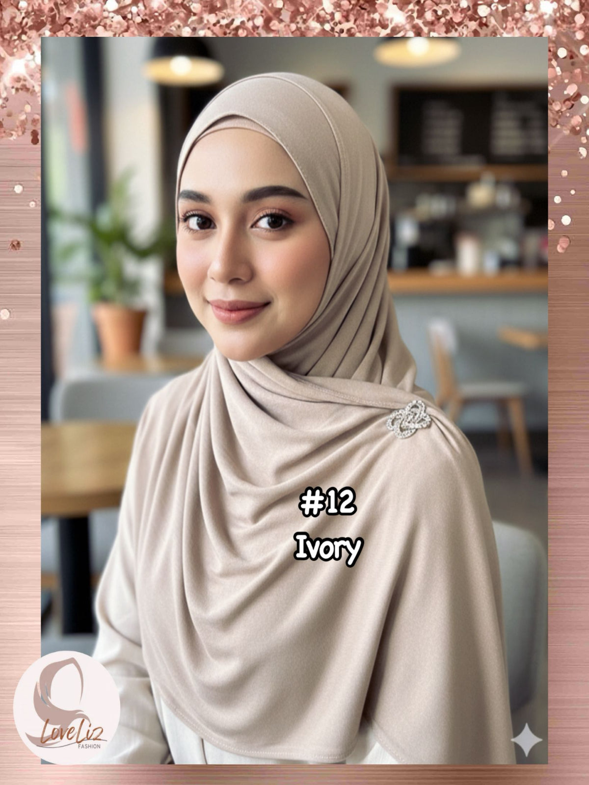 Instant Shawl Jersey Inner Neck (ISHL_0126/001) (#MM)