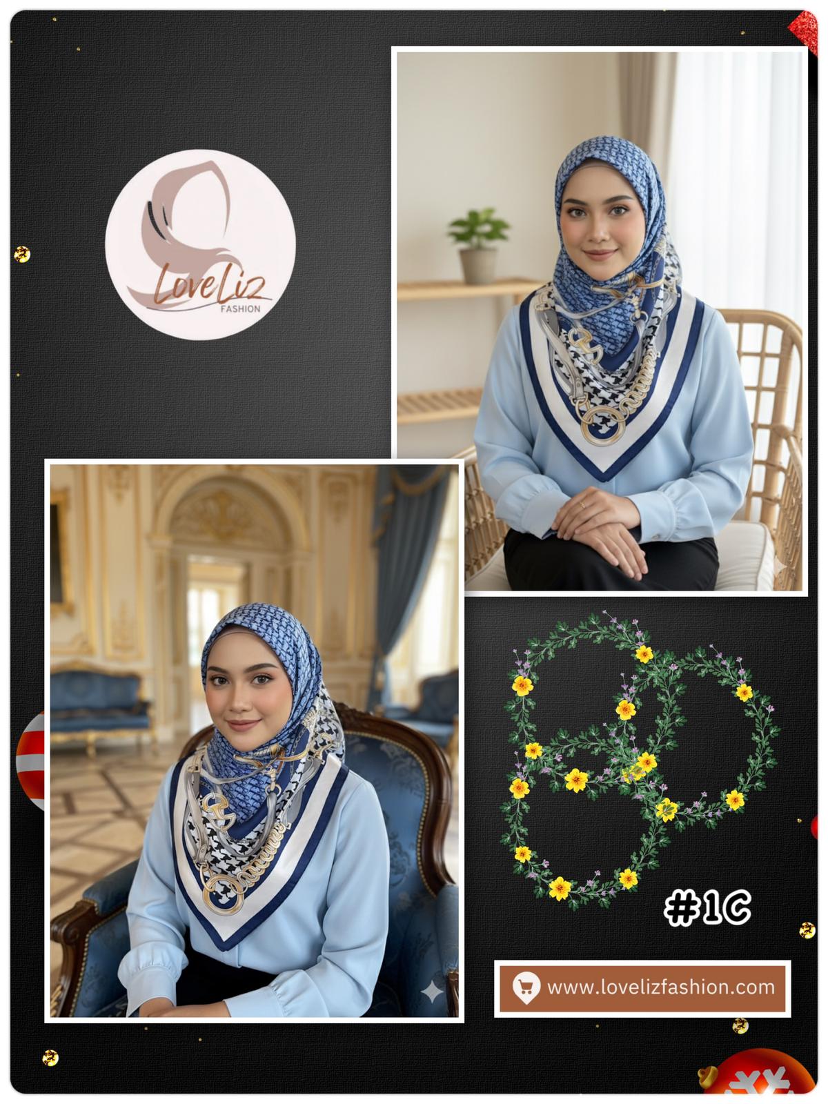 Bawal Satin Printed (BAWL-1034(C))
