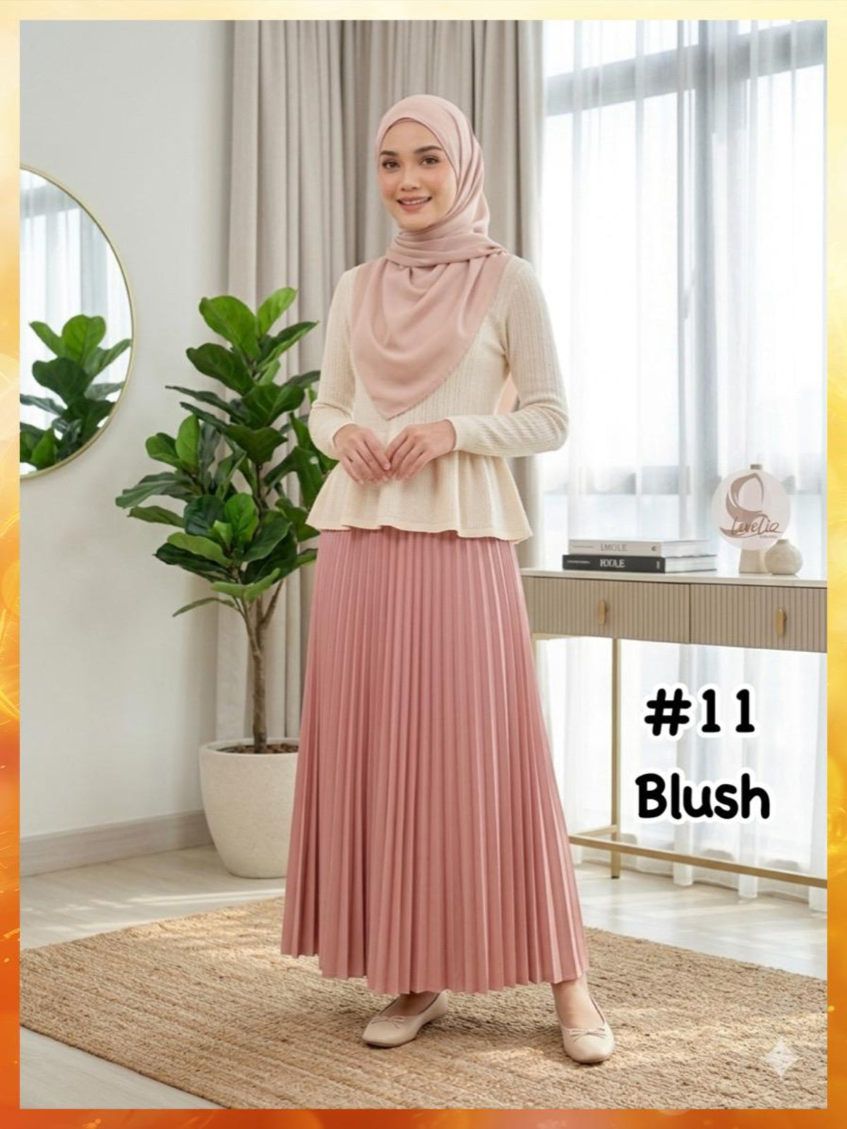 Pleated Skirts (SKT_0426/003) (#102KNG)