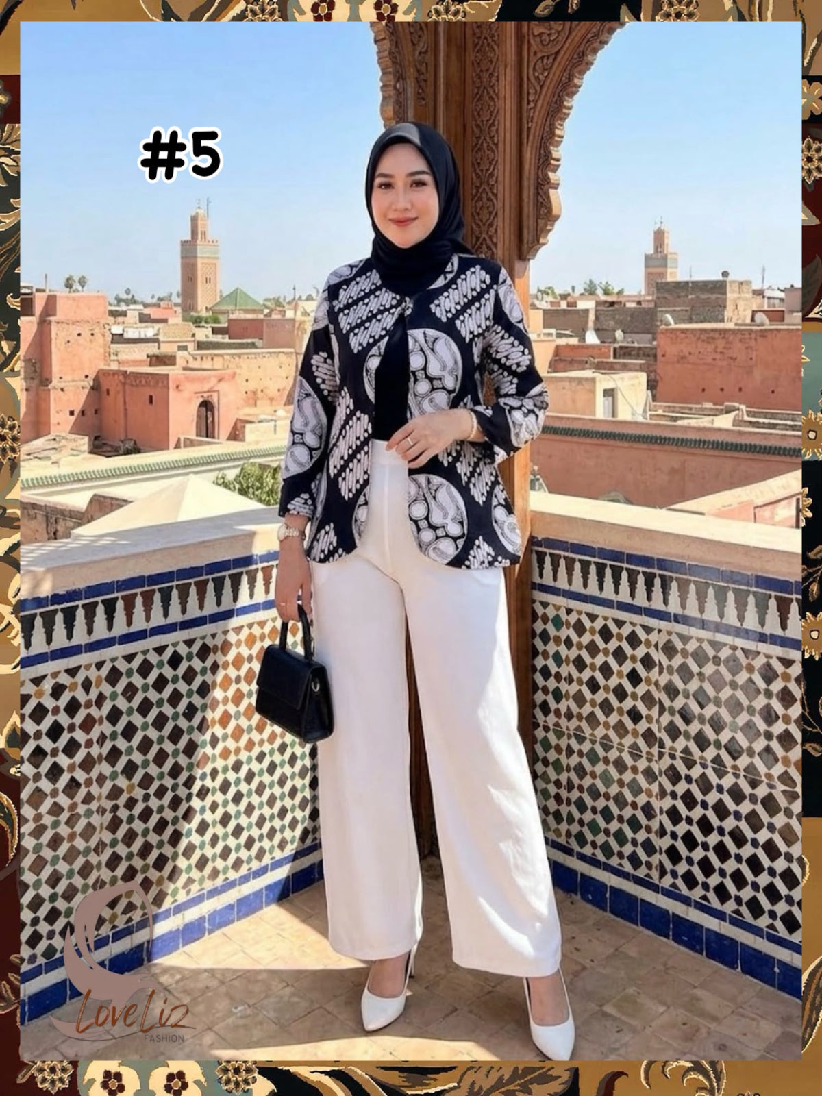 Dual-Sided Reversible Batik Blouse (BLS_1026/024) (#ANT)