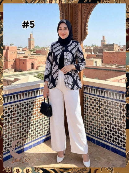 Dual-Sided Reversible Batik Blouse (BLS_1026/024) (#ANT)