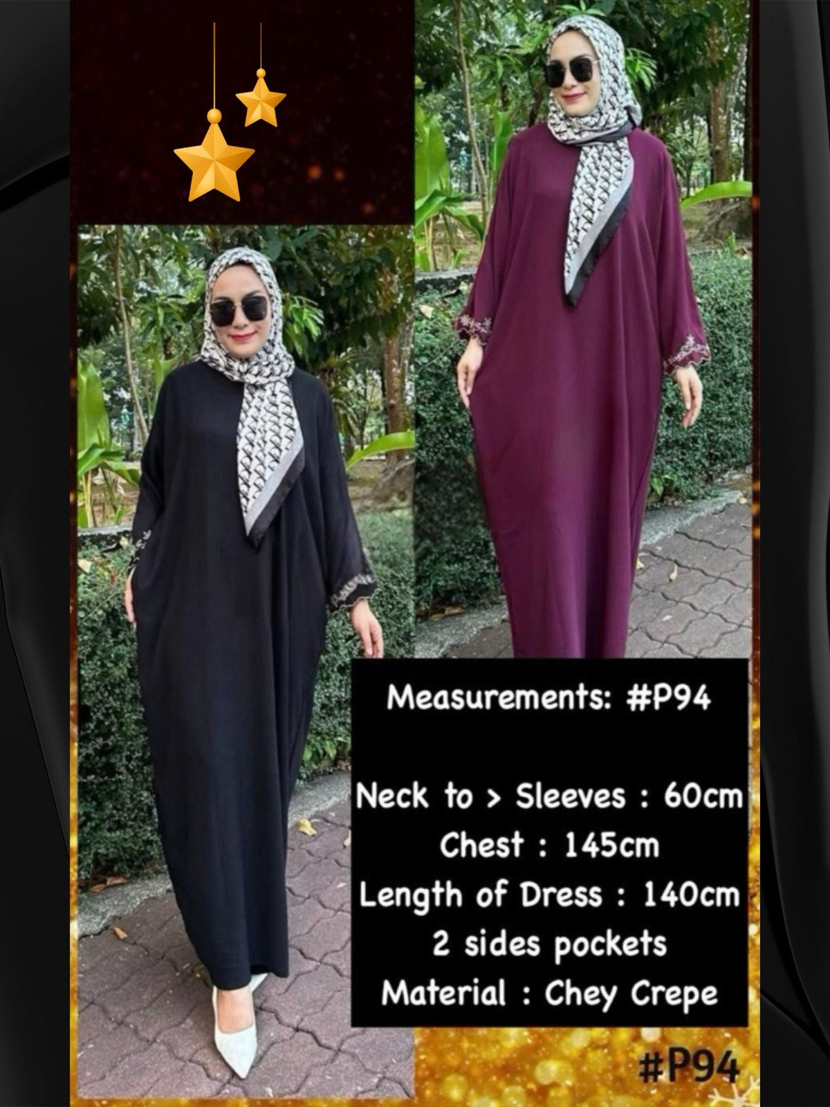 Long Dress Hand Embroidery (LDR_0326/011) (#P94KNG)