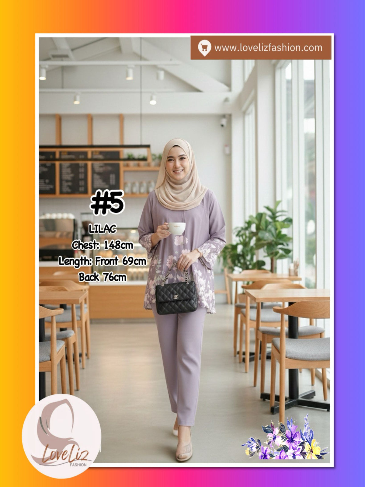 Top Modern Blouse (BLS_0126/001) (#T1340KNW)