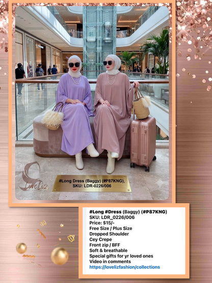 Long Dress Baggy (LDR_0226/006) (#P87KNG)